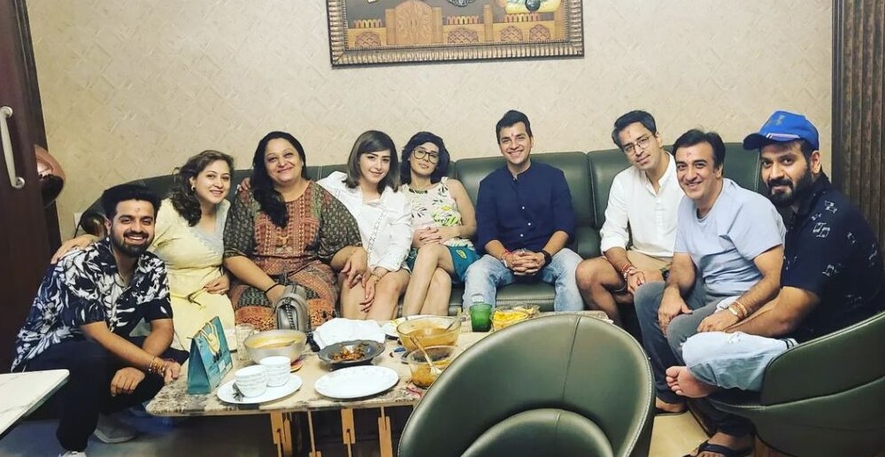 Aditi Nagpal Girotra with her family
