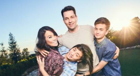 Dr. Sandra Lee with her husband and kids