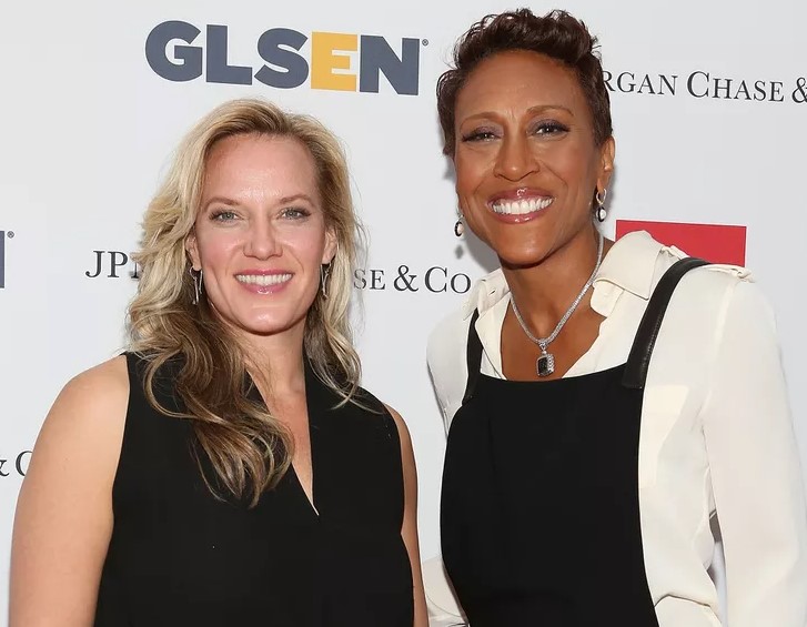 Robin Roberts with Amber Laign
