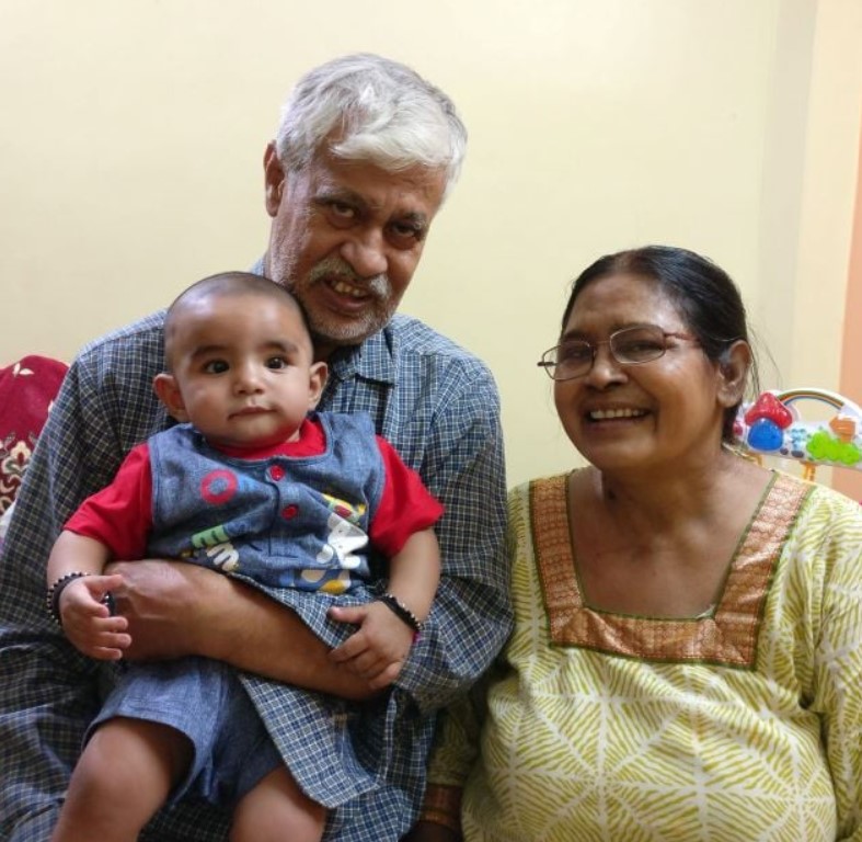 Shweta Bhattacharya's parents