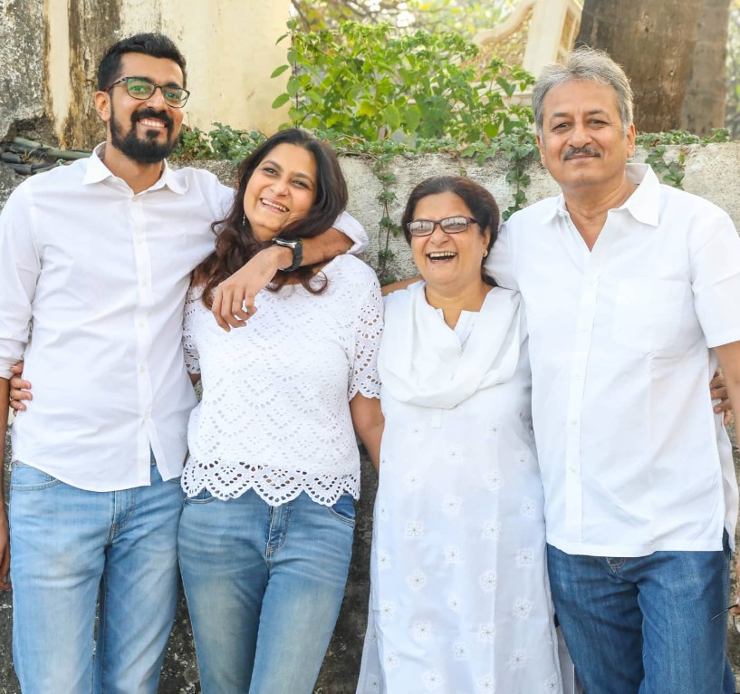 Azeem Banatwalla with his family