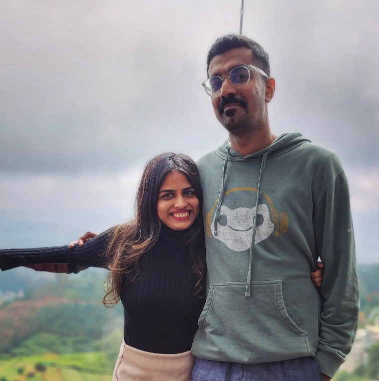 Azeem Banatwalla with his wife