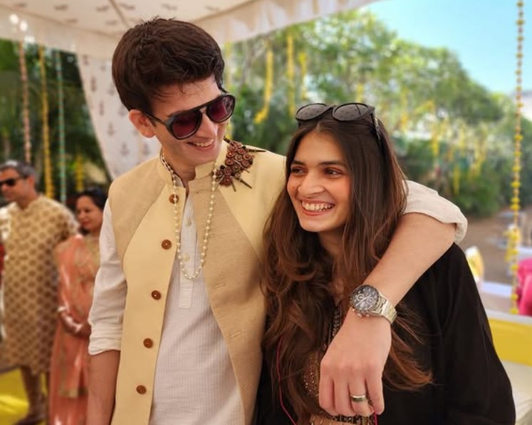 Dr. Siddhant Bhargava with his sister