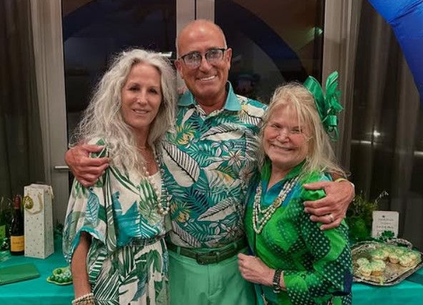 Peter Antonucci with his wife and friend