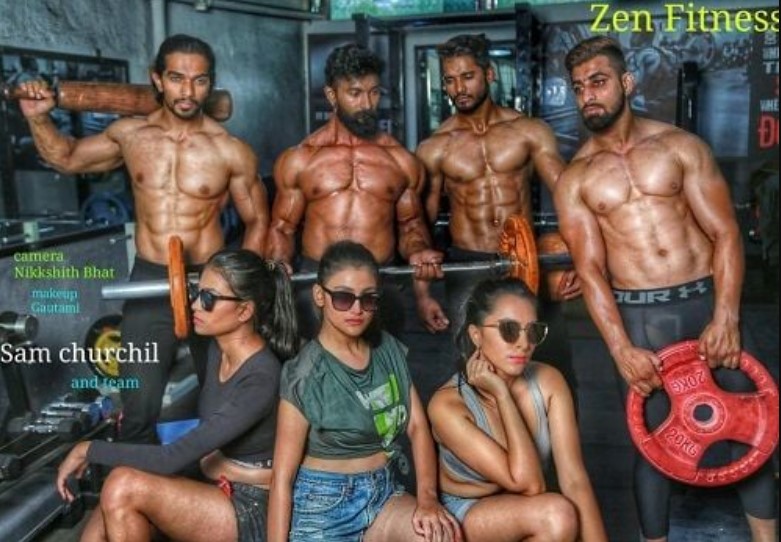 Agriya Bhatia featured on Zen Fitness Calendar