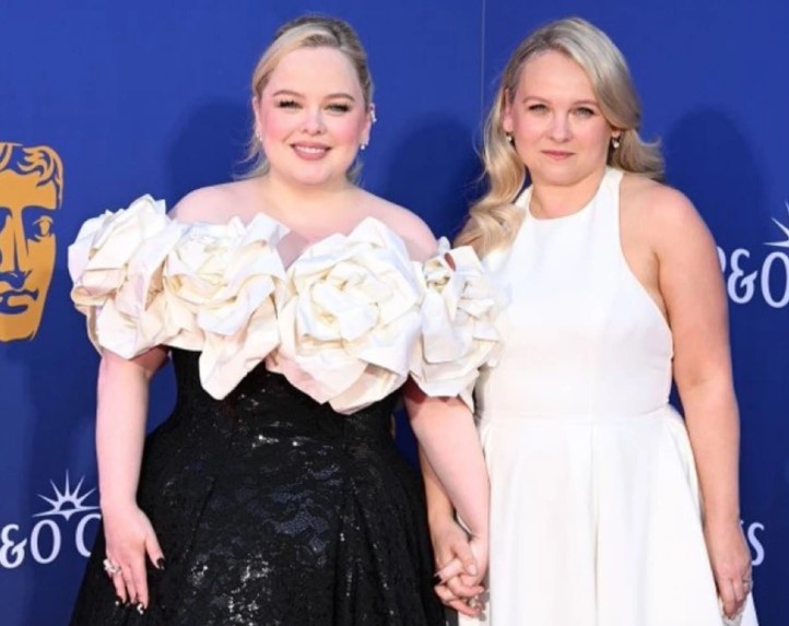 Nicola Coughlan with her sister