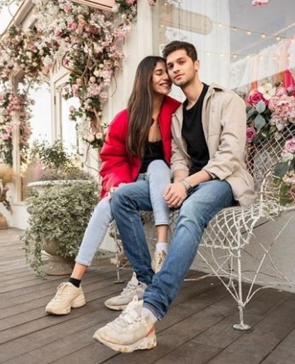 Radhika Seth with Arnav Kasbekar
