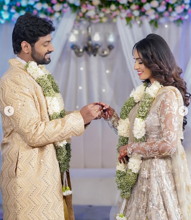Shobha Shetty with her partner Yashwanth