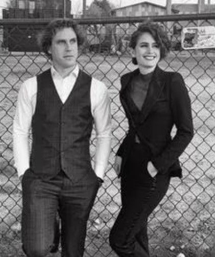 Sonia Turcotte with her brother