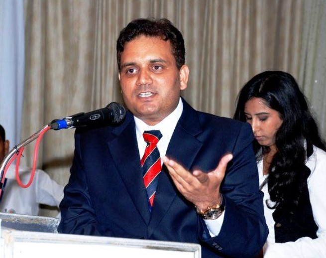Apoorva Shukla's brother Santosh Shukla