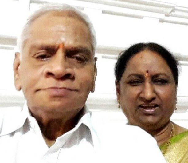 Geetha Madhuri's parents