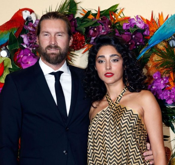 Golshifteh Farahani with her ex-husband Christos Dorje Walker