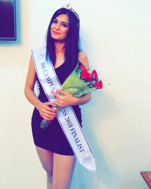 Muskaan Kataria as the finalist of FBB Campus Princess 2018