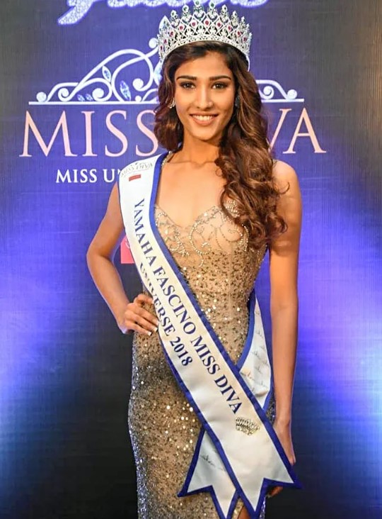 Nehal Chudasama crowned as the Miss Diva Miss Universe 2018