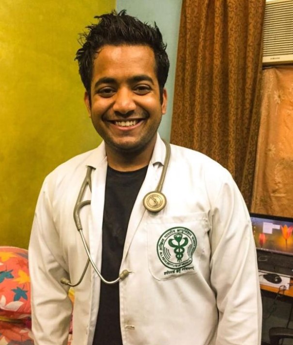 Roman Saini Served at the AIIMS as a Junior Resident