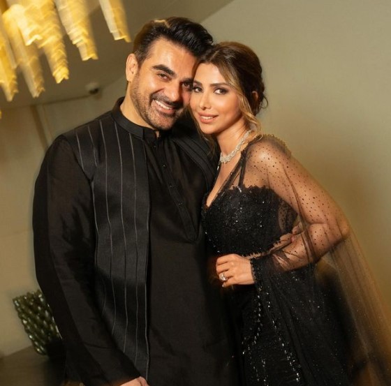 Shura Khan with her husband Arbaaz Khan