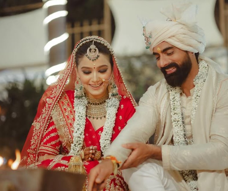Triveni Barman and Tushar Kalia's wedding image