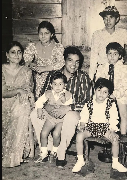 Vijeta Deol with her family