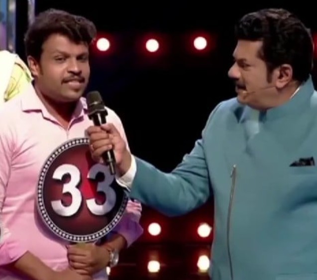 Aneesh Tharayil in the television show Sell Me The Answer (2024)
