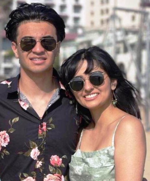 Dilshan Mann with his sister