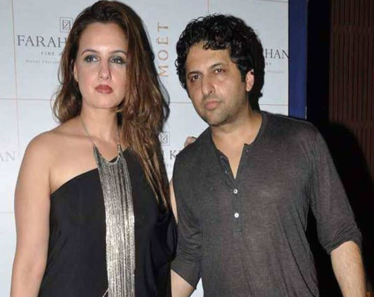 Farhan Furniturewala with his wife Laila Khan Furniturewalla