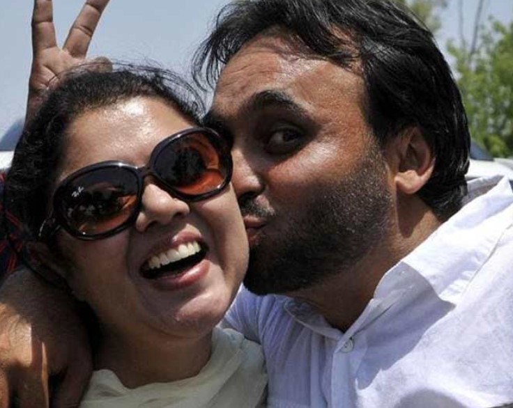 Inderpreet Kaur with her ex-husband Bhagwant Mann