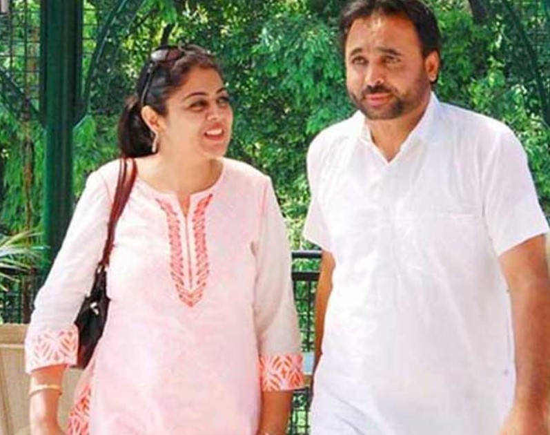 Inderpreet Kaur and her ex-husband Bhagwant Mann