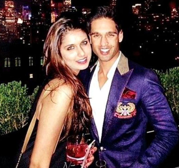 Leana Mallya with her brother Siddharth Mallya