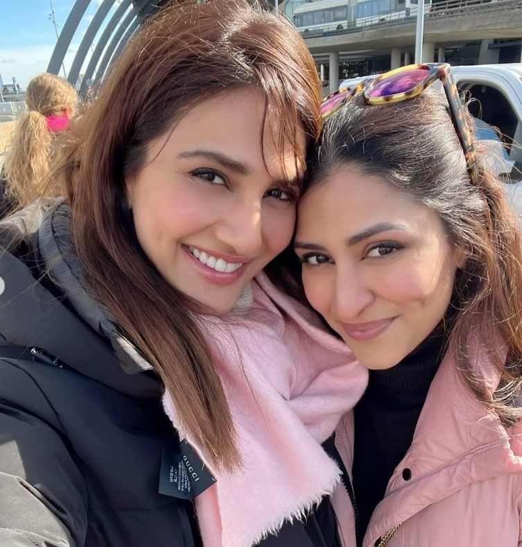 Nupur Chopra with her sister Vaani Kapoor