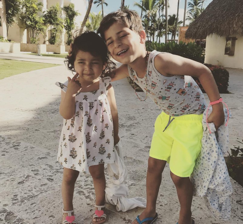 Nupur Chopra's kids