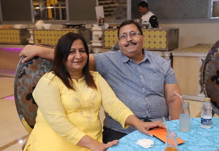 Nupur Chopra's parents