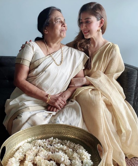 Omana Kurian and her daughter