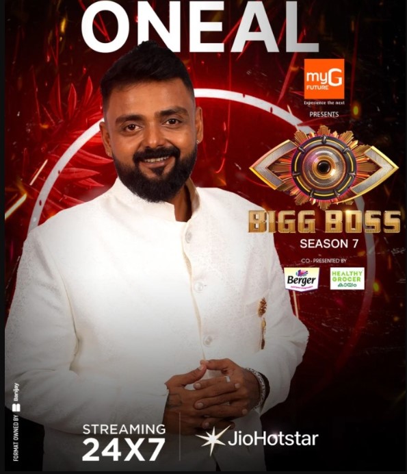 Oneal Sabu in Bigg Boss