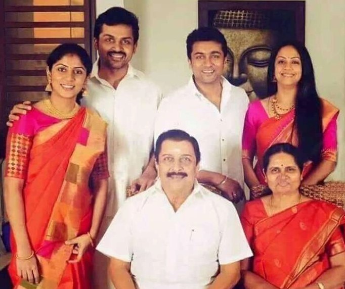 Ranjini Chinnaswamy with her family