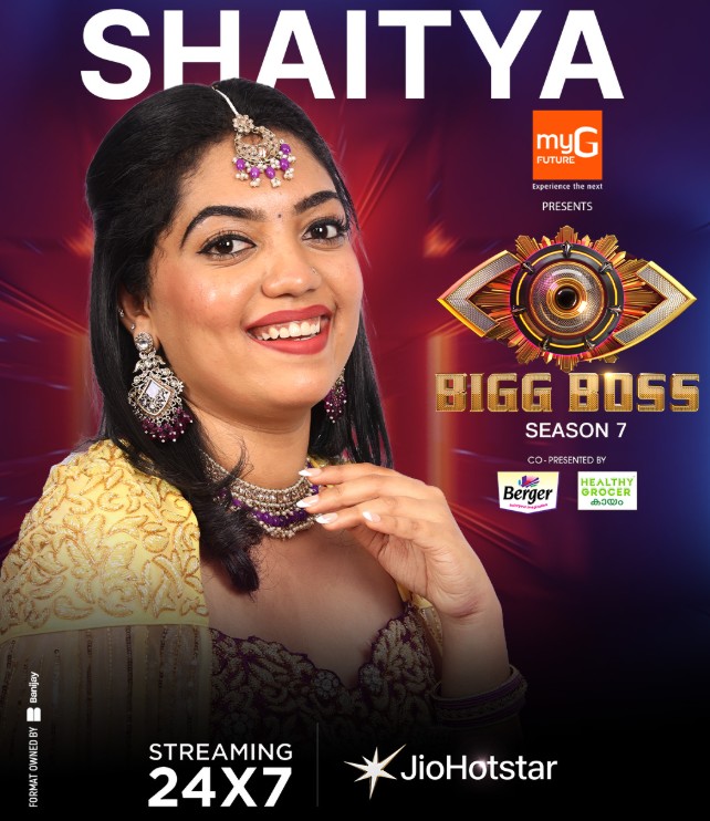Shaitya Santhosh in Bigg Boss