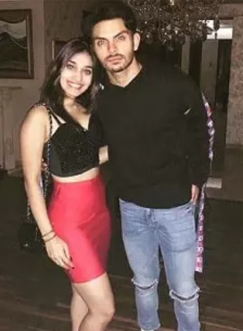 Tasheen Rahimtoola with her boyfriend
