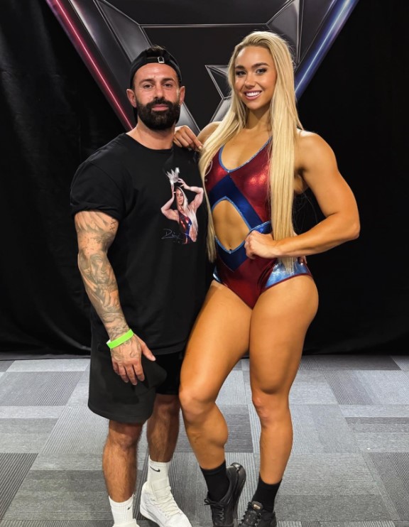 Livi Sheldon with Grant Gibbs
