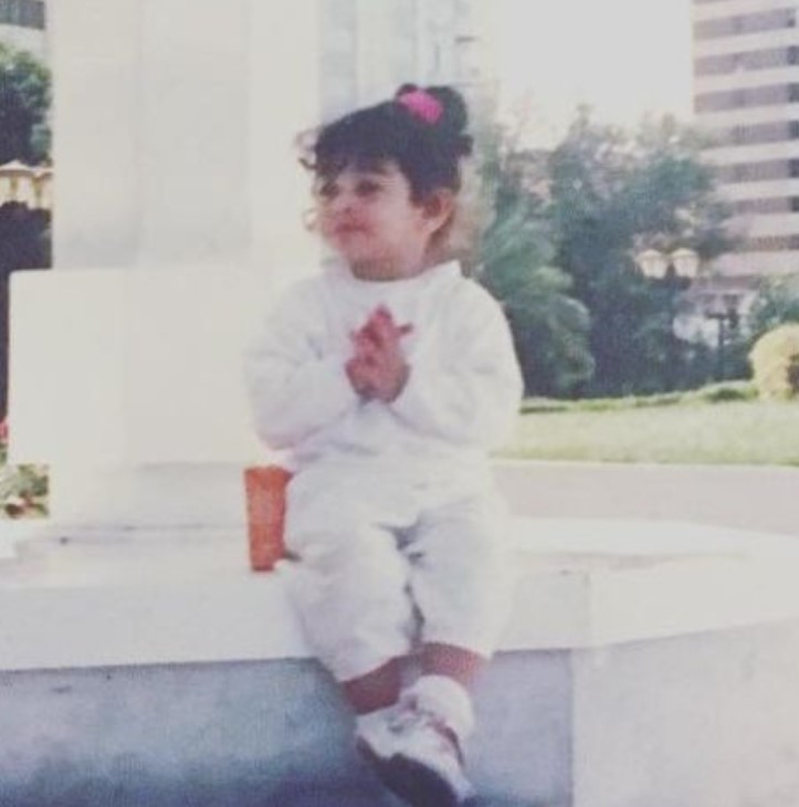 Danya Almulla's childhood image