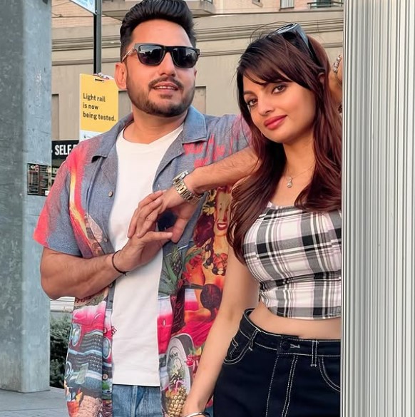 Jaismeen Jassi with her husband