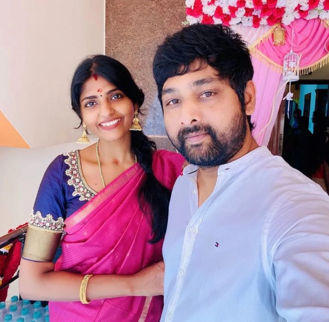 Kani Thiru with her husband