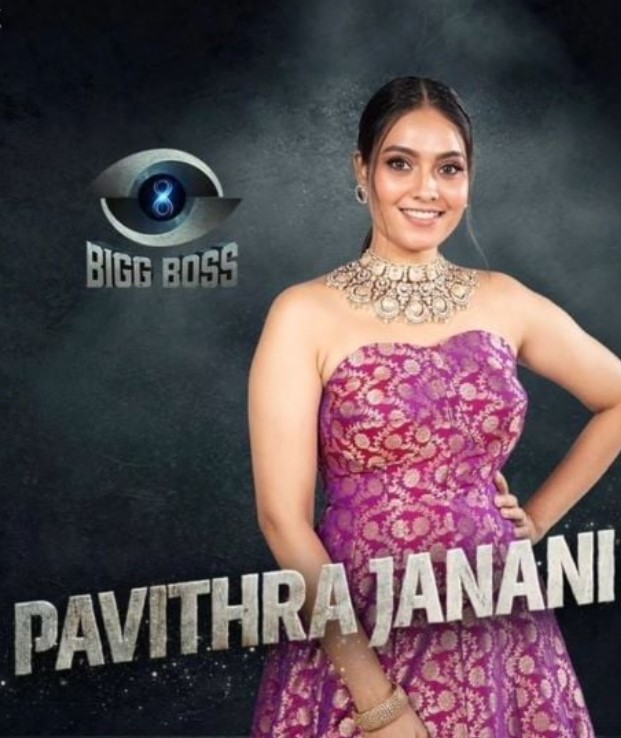 Pavithra Janani participated in Bigg Boss