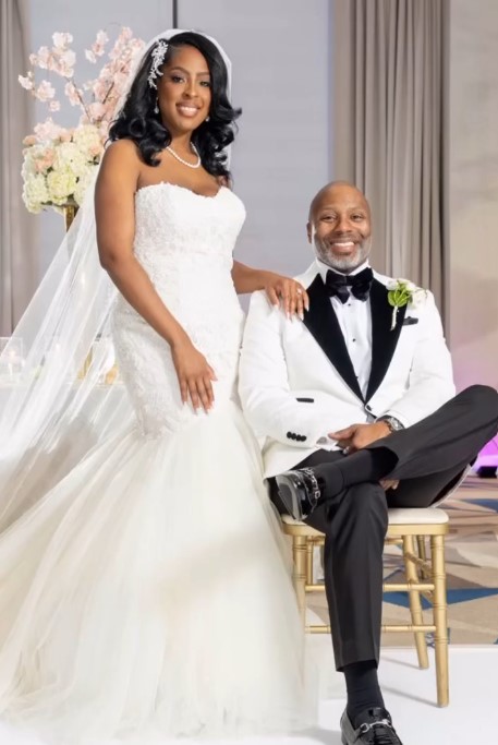 Gregory Lunceford with his wife Dr Lateasha