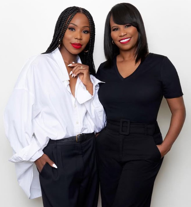 Kahlana Barfield with her mom