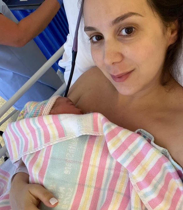 Marina Giovanni with her daughter