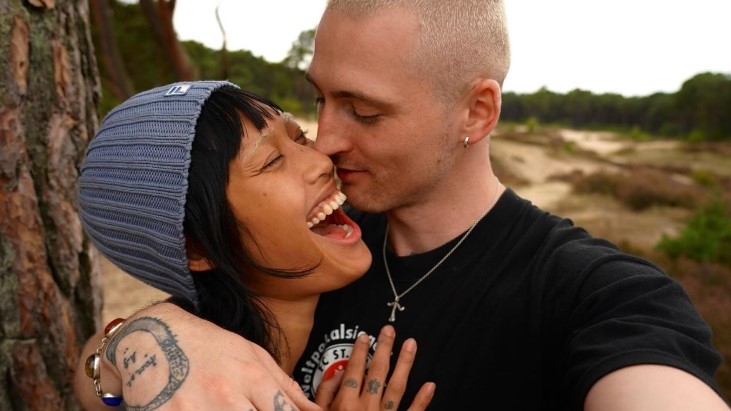 Anuthida Ploypetch with her husband Lars Gödeke