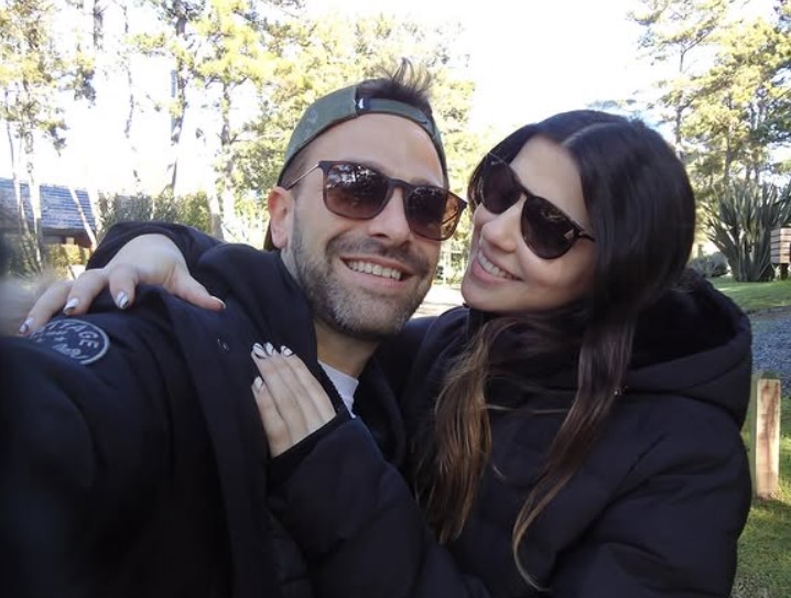 Gaston Vietto with his girlfriend