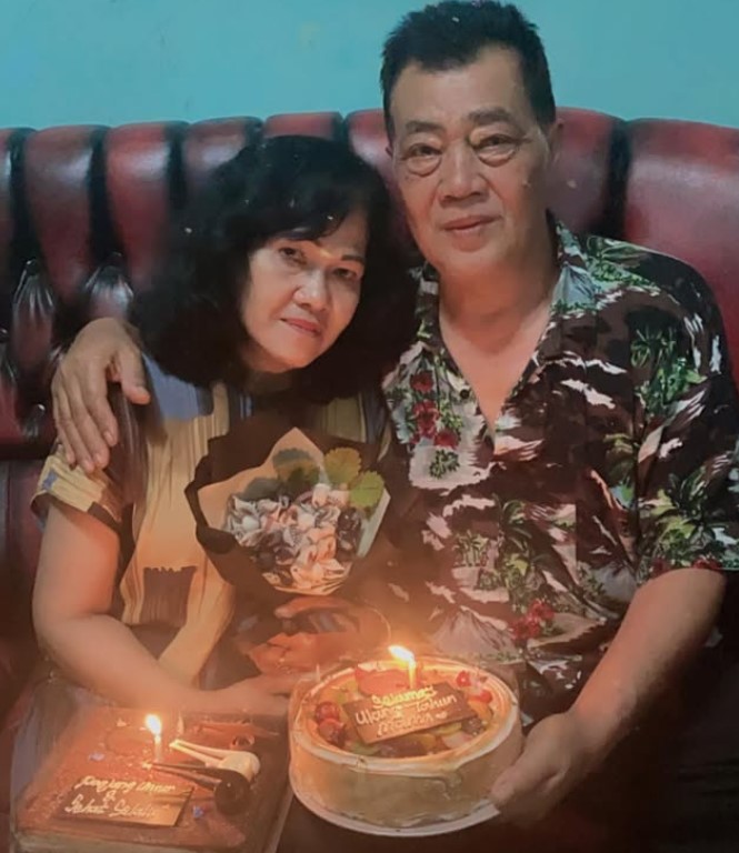 Hesty Aryatura's parents