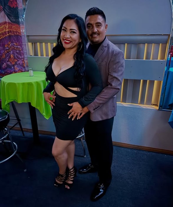 Alejo Herrera with his wife