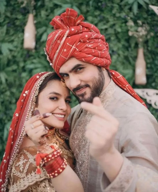 Chitrashi Rawat with her husband