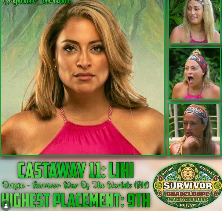 Lihi Griner participated in Survivor